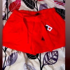 Red Riding Shorts